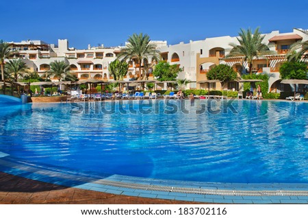 Sharm El - Sheikh, Egypt. Sinai - 02 October:  Hotel Royal Grand Sharm, city Sharm El - Sheikh, Egypt. Sinai - October 02, 2013