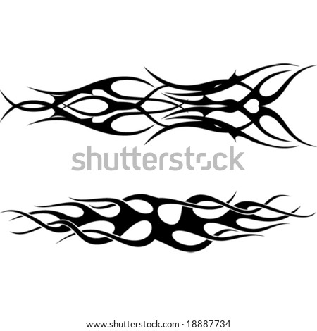 tattoo.vector image. abstract