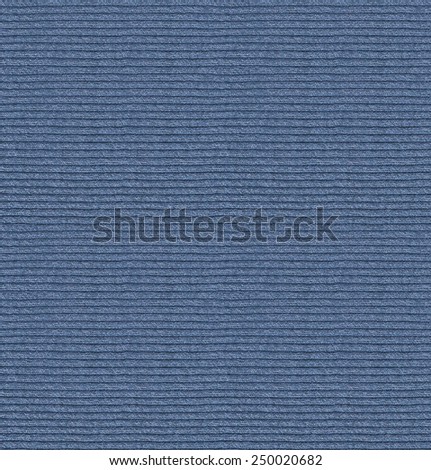 Woven white fabric texture. Knitted closeup seamless texture. Knitwear line strips blue cloth
