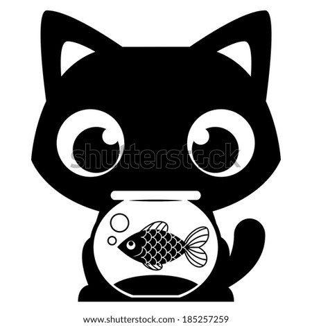 http://image.shutterstock.com/display_pic_with_logo/1743959/185257259/stock-vector-vector-cartoon-adorable-cat-with-a-fish-in-a-fishbowl-185257259.jpg