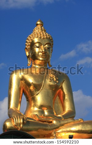 Large Golden Buddha, Golden Triangle Chiang Rai, Northern Thailand