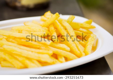 French fries or fried potato dish