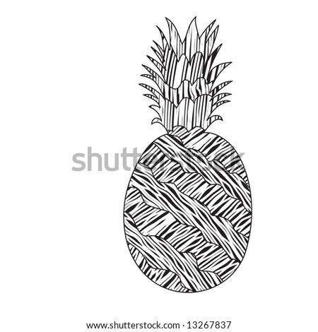 Stylized Pineapple