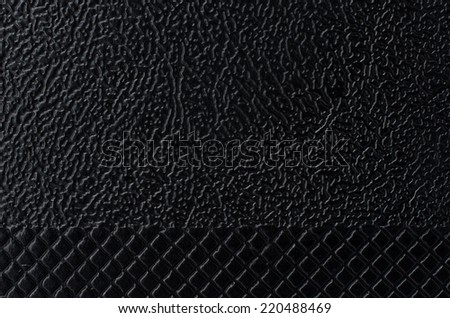 Black plastic texture, Macro background