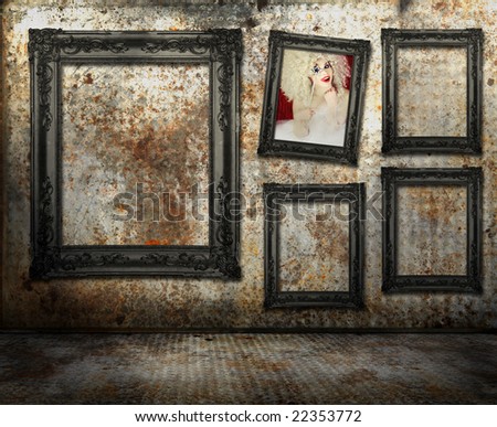 Grungy interior, similar available in my portfolio