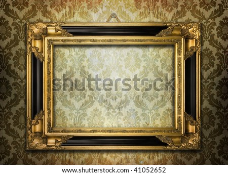 Vintage ornate frame