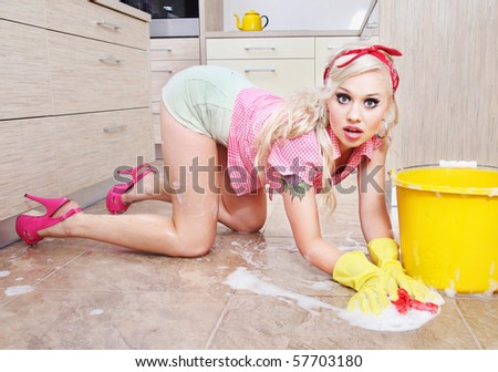 stock photo : Sexy housewife, similar available in my portfolio stock photo : Sexy housewife, similar available in my portfolio