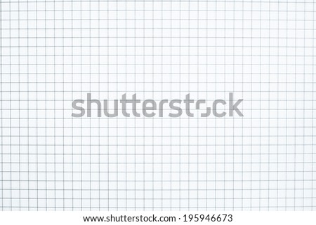 the textured background in cells on a clean sheet of paper