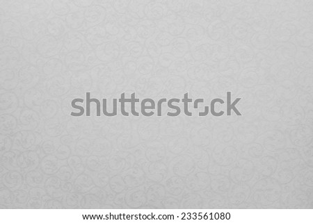 blank paper of pale gray color with abstract openwork texture for empty and pure backgrounds or for wallpaper