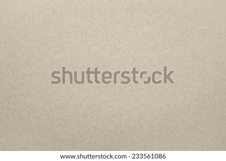 blank paper of pale cream color with abstract openwork texture for empty and pure backgrounds or for wallpaper