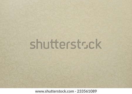 blank paper of pale color with abstract openwork texture for empty and pure backgrounds or for wallpaper