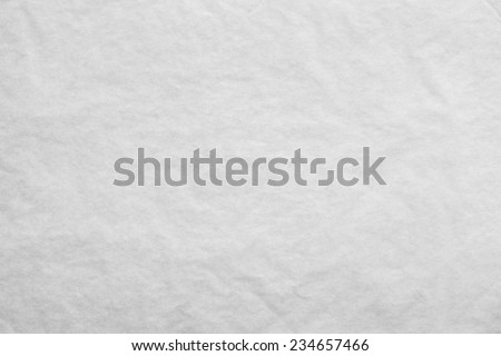 the textured clean sheet of crumpled paper of white color for pure and empty backgrounds