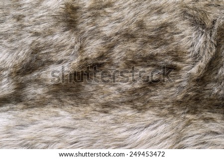 abstract fluffy texture of shaggy soft brown fur fabric for pure backgrounds