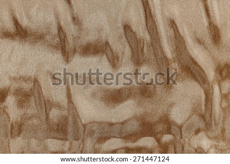 textured background fabric with abstract stains of pale brown color for empty and pure backgrounds