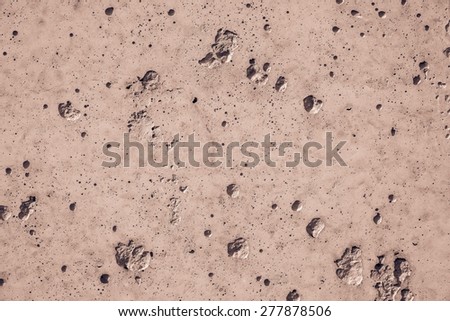 terracotta color texture of a concrete surface for empty and pure abstract background