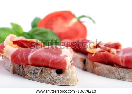 Ham On Bread