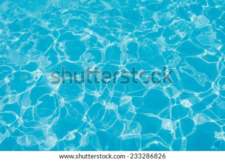 Water in pool Water in pool