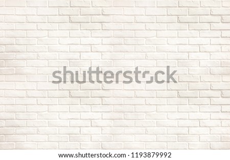 White brick wall texture, modern style background, industrial architecture detail , or display or montage of product.