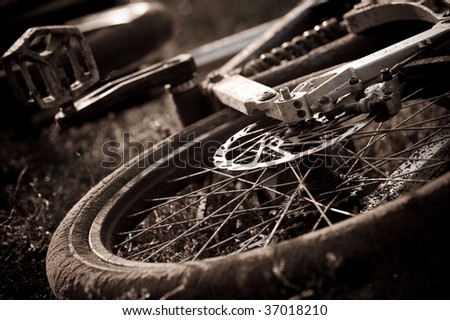 abstract bike
