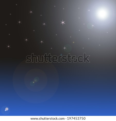 space atmospheric background