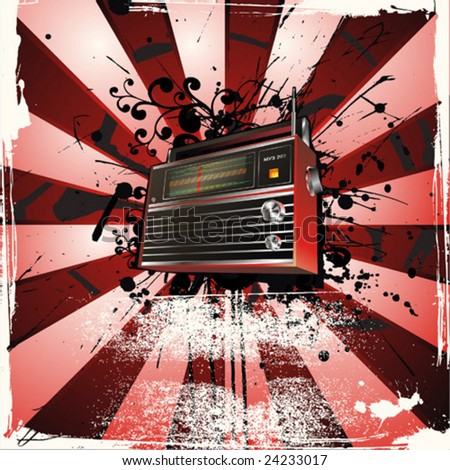 Retro Backgrounds on Retro Music Grunge Backgrounds Stock Vector 24233017   Shutterstock