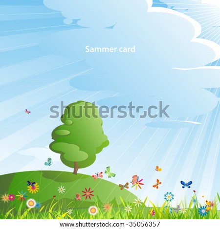 summer card