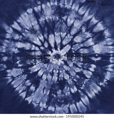 Material dyed batik Shibori Material dyed batik Shibori