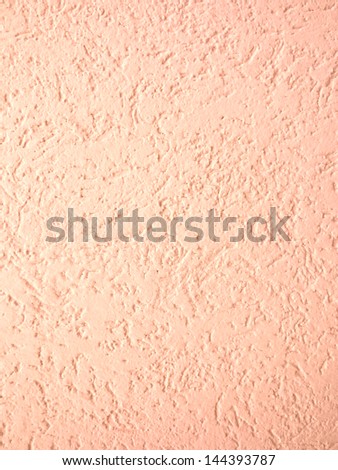 orange paint concrete wall background or texture