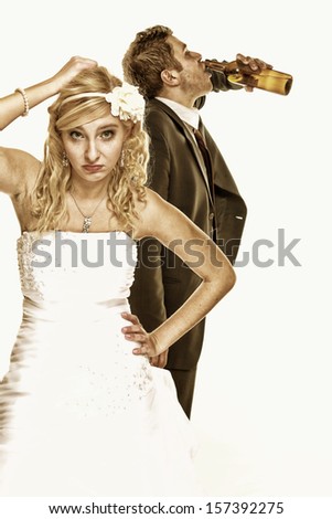 [Obrazek: stock-photo-wedding-couple-unhappy-bride...392275.jpg]