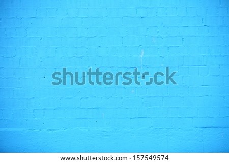 blue painted brick wall texture pattern grunge background