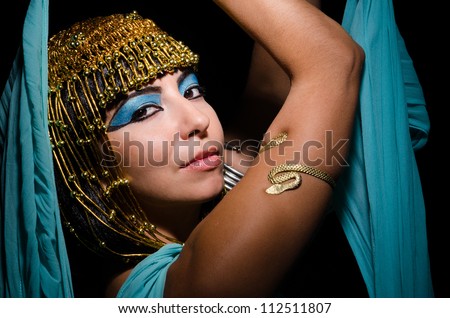 Cleopatra in Teal