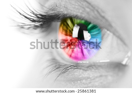 Colorful Eye Images