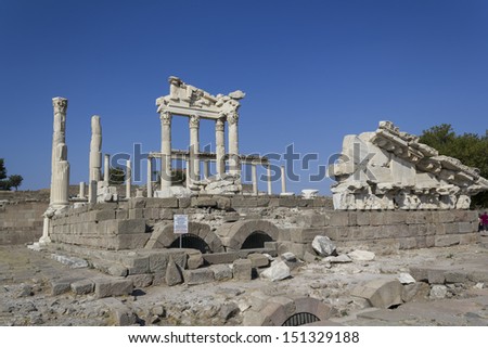 akropolis antique city, Pergamon (Bergama) Turkey