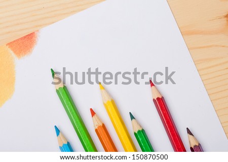 Pencils and paper