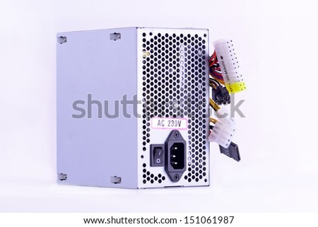computer power supply for a computer desktop