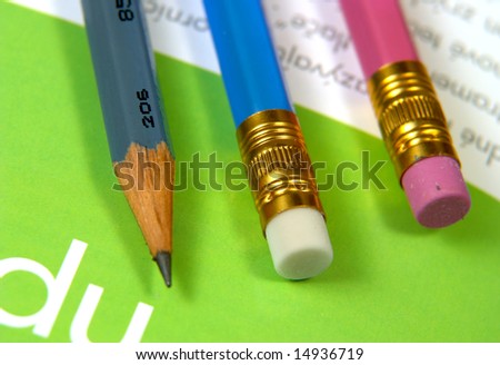 Three lead-pencils