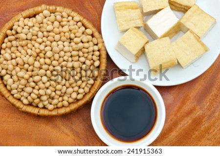 Soybean name Glycine max, Fabaceae family, rich protein, acid amino, vitamin, an organic, cheap, nutrition product, to process soy-milk, soy sauce, tofu, cooking oil, suitable for diet menu