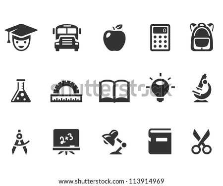Education icons Education icons