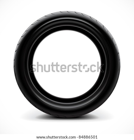 Car Tyre Vector