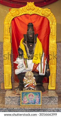 Lord Ayyappa, the third son of Lord Shiva and the mythical enchantress Mohini, is a popular Hindu deity worshiped mainly in South India, grants refuge to His devotees and protects them from all evils.