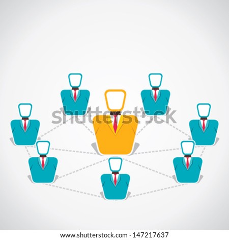 global relation of people stock vector