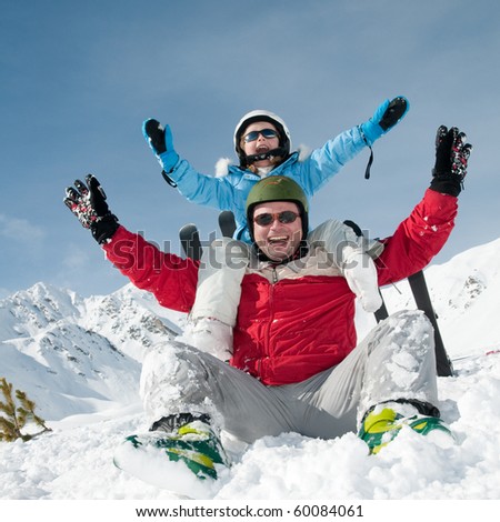 Ski, snow and fun