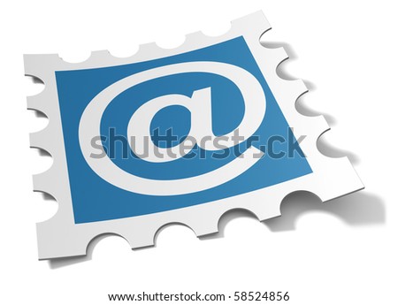 mail stamp icon