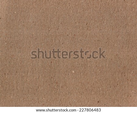 Organic recycled  paper texture for brown background with natural material cardboard