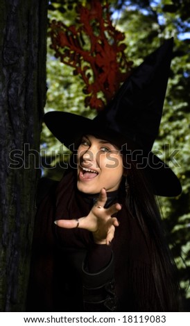 Witch in the hat