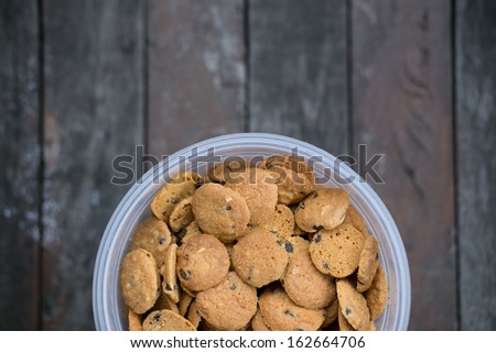 Cookies in a big jar