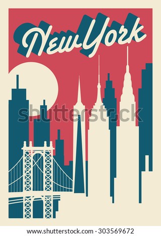 New York City postcard New York City postcard