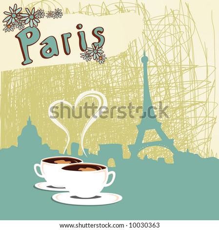 stock photo : paris café