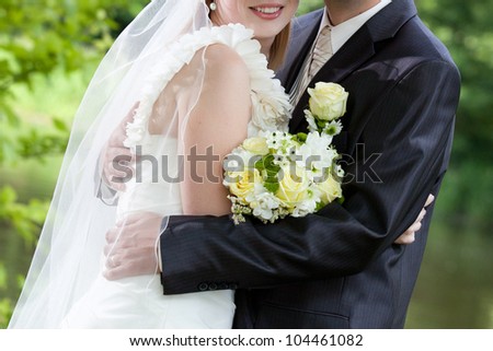 Newly married couple - wedding details