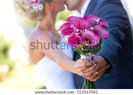 Newly married couple - wedding details